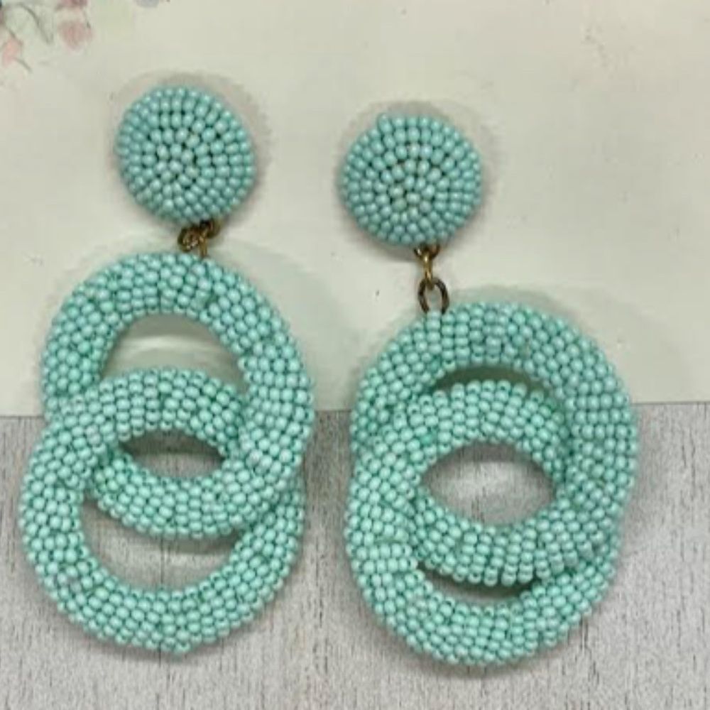 Earrings Sea Foam Green